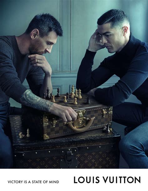 louis vuitton cristiano|louis vuitton messi campaign.